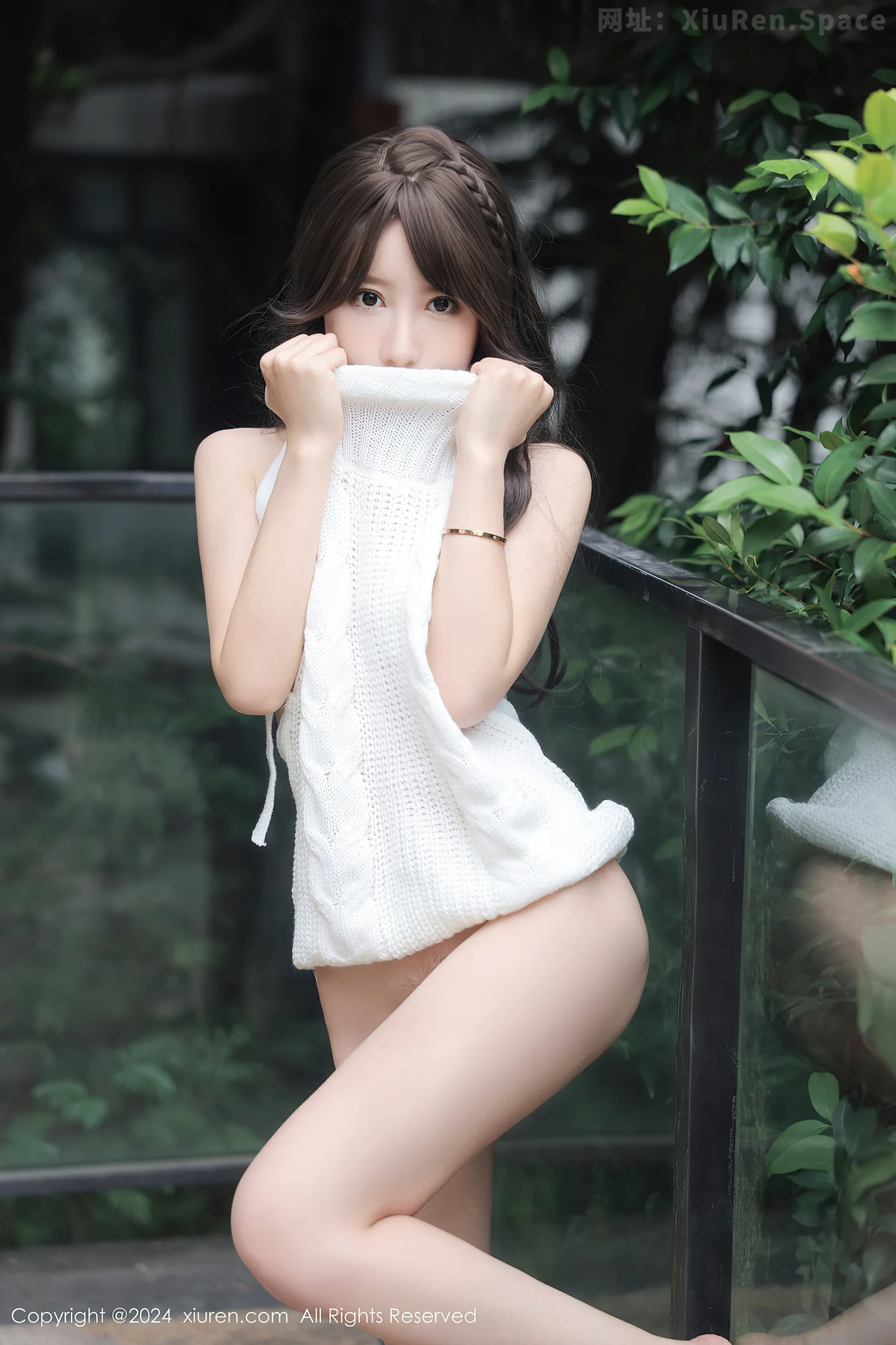 图片[3]-[XiuRen秀人网]VOL.8459 模特桃妖夭私房性感白色针织毛衣半脱秀曼妙身姿惹火诱惑写真87P-秀人网官方网站